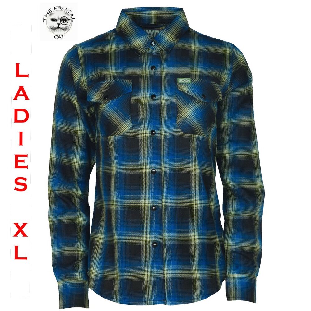 DIXXON - GILL MAN Flannel Shirt - Women's XL